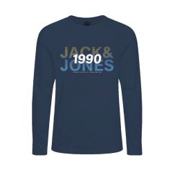 Langarmshirt 1990 Logoprint Jungen Jack & Jones