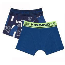 Doppelpack Boxershorts Logo Jungen Vingino