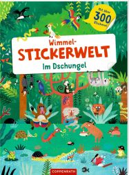 Buch Wimmel-Stickerwelt Im Dschungel Coppenrath